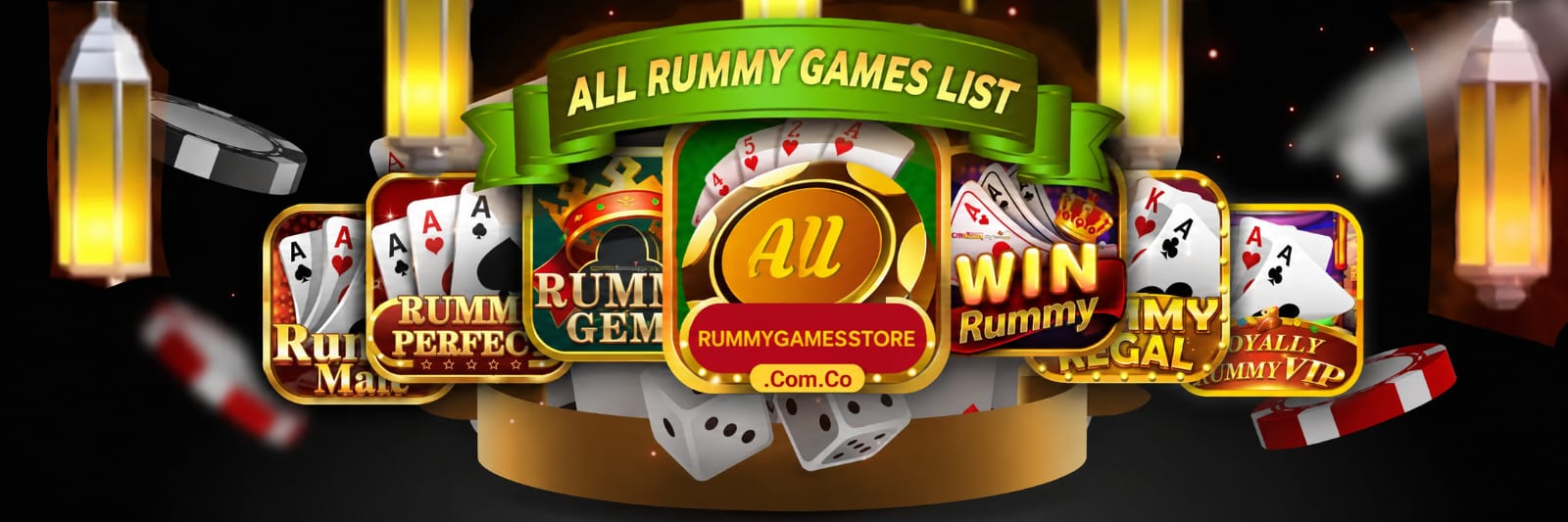 All Rummy App Header Banner